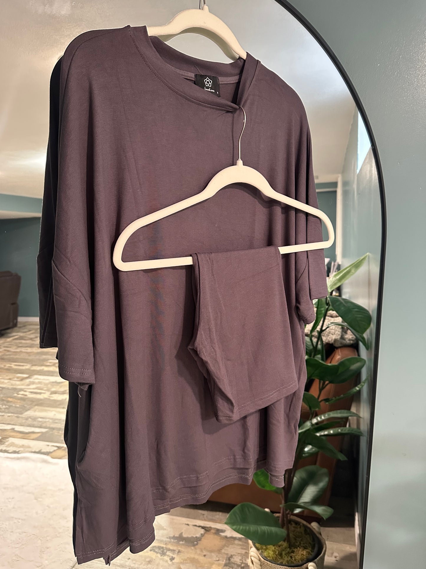 Lounge Luxe 2 Piece Set - Grey