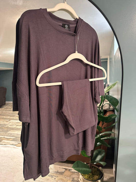 Lounge Luxe 2 Piece Set - Grey