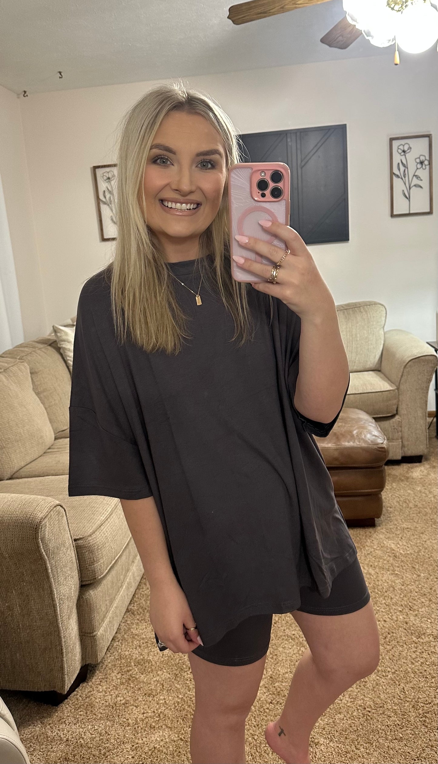 Lounge Luxe 2 Piece Set - Grey